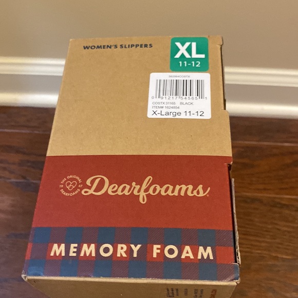 Dearfoam slippers NWT - Picture 3 of 4